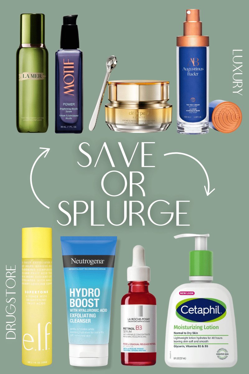 Drugstore vs Luxury Skincare